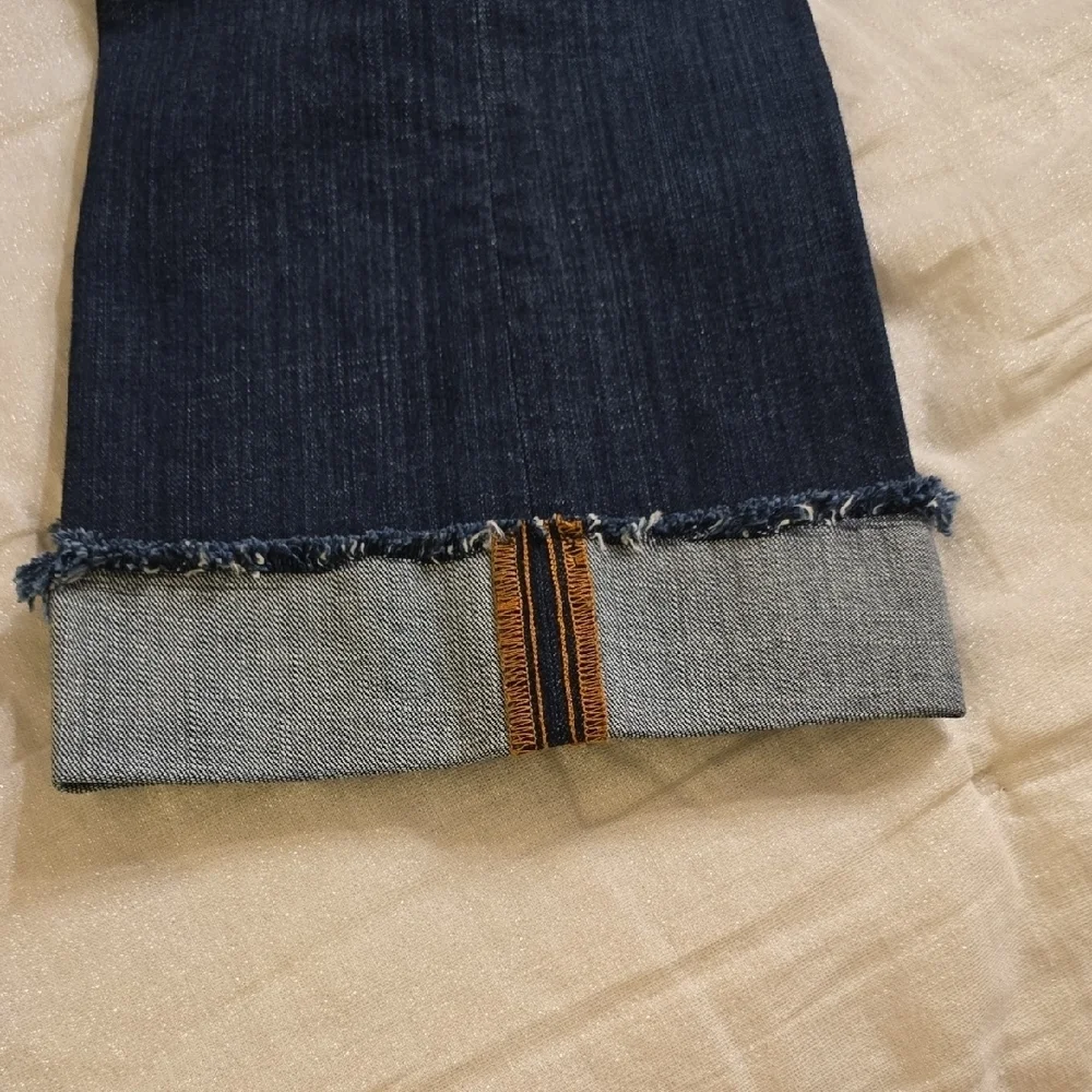 Seven7 Blue Straight Leg Jeans Classic Denim - Picture 4 of 12